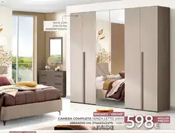 Mondo Convenienza Camera completa senza letto Sirio offerta