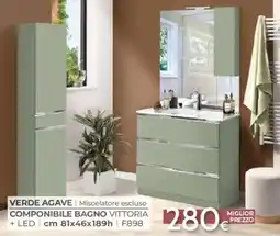 Mondo Convenienza Componibile bagno vittoria offerta