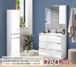 Mondo Convenienza Componibile bagno vittoria offerta