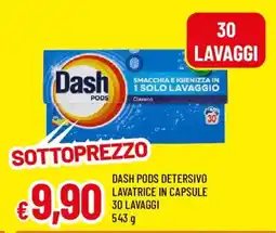 Famila Dash Pods Detersivo Lavatrice in Capsule offerta