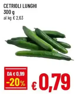 Famila Cetrioli lunghi offerta