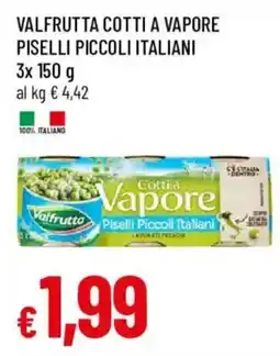 Famila Valfrutta Cotti a Vapore Piselli Piccoli Italiani offerta