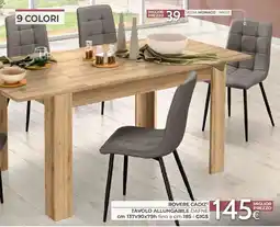 Mondo Convenienza Tavolo allungabile Dafne offerta
