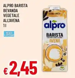 Famila Alpro barista bevanda vegetale all'avena offerta