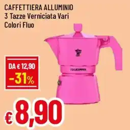 Famila Caffettiera alluminio offerta