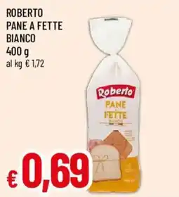 Famila Roberto Pane a fette bianco offerta