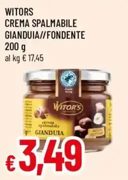 Famila Witors crema spalmabile gianduia offerta