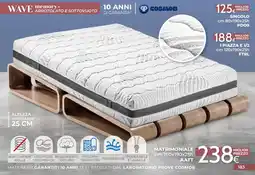 Mondo Convenienza Wave memory offerta
