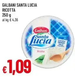 Famila Galbani Santa Lucia Ricotta offerta