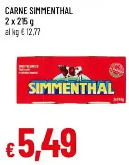 Famila Carne Simmenthal offerta