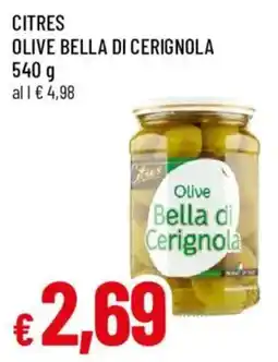 Famila Citres Olive Bella di Cerignola offerta