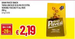 Famila Gran Pavesi tarallini olio d'oliva ed extra vergine offerta