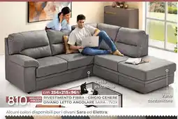 Mondo Convenienza Divano Letto Angolare Sara offerta