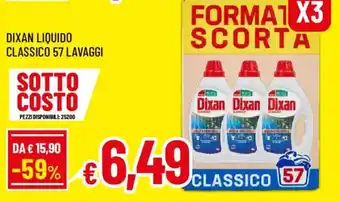 Dixan liquido classico