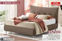 Mondo Convenienza Cigno letto contenitore offerta