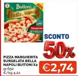 Mercatò Pizza margherita surgelata bella napoli Buitoni offerta
