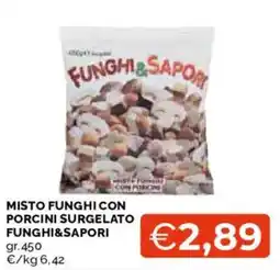 Mercatò Misto funghi con porcini surgelato Funghi&Sapori offerta