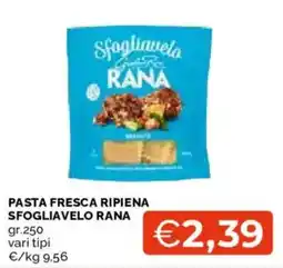 Mercatò Pasta fresca ripiena sfogliavelo rana offerta