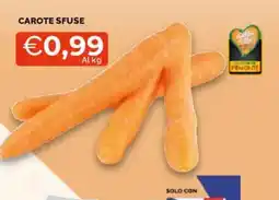 Mercatò Carote sfuse offerta