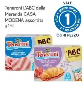 Teneroni L'ABC della Merenda CASA