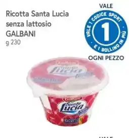 A&O Ricotta Santa Lucia senza lattosio offerta