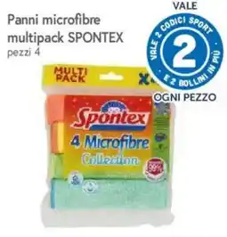 A&O Panni microfibra SPONTEX offerta