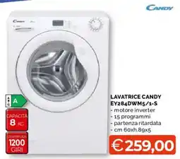 Mercatò Big Lavatrice Candy offerta