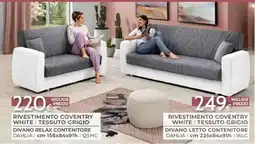 Mondo Convenienza Divano relax contenitore Dahlia offerta