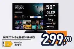 Unieuro Smart tv 4k qled offerta