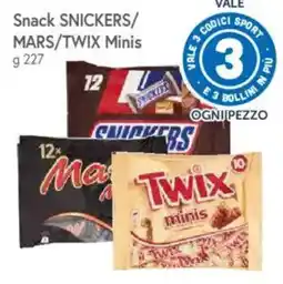 A&O Snack SNICKERS/MARS/TWIX Minis offerta