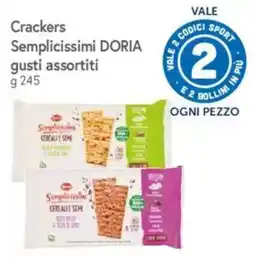 A&O Crackers Semplicissimi DORIA offerta