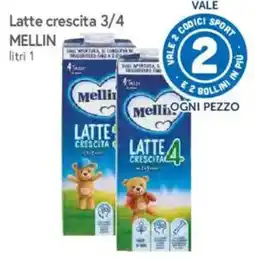 A&O Latte crescita 3/4 Mellin offerta