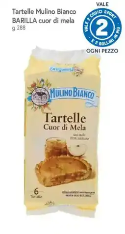 A&O Tartelle Mulino Bianco Cuor di Mela offerta