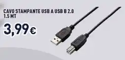 Unieuro Cavo stampante usb a usb b 2.0 offerta