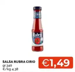 Mercatò Salsa Rubra Cirio offerta