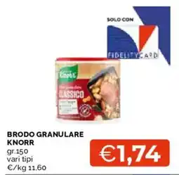 Mercatò Brodo granulare Knorr offerta