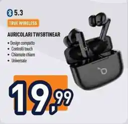 Unieuro Auricolari TWSBTINEAR offerta