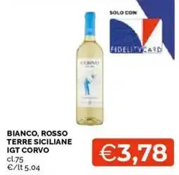 Mercatò Corvo IGT Terre Siciliane offerta