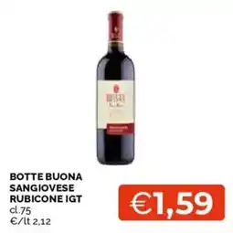 Mercatò Botte Buona Sangiovese Rubicone IGT offerta