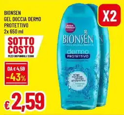 Famila Bionsen gel doccia dermo protettivo offerta