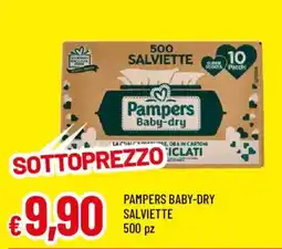 Famila Pampers Baby-dry salviette offerta
