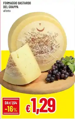 Famila Formaggio bastardo del grappa Toniolo offerta