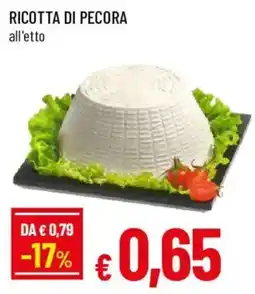 Famila Ricotta di pecora offerta