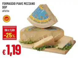 Famila Formaggio Piave Mezzano DOP offerta