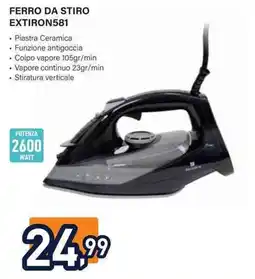 Unieuro Ferro da stiro Extiron581 offerta