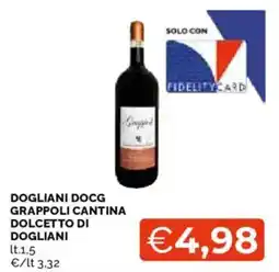 Mercatò Grappoli Cantina Dolcetto di Dogliani offerta
