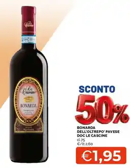 Mercatò Bonarda dell'oltrepò pavese DOC Le Cascine offerta