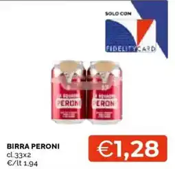 Mercatò Birra Peroni offerta
