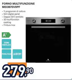 Unieuro Forno multifunzione MEOB70V9PF offerta