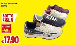 Famila Scarpa Kappa Riky Unisex offerta